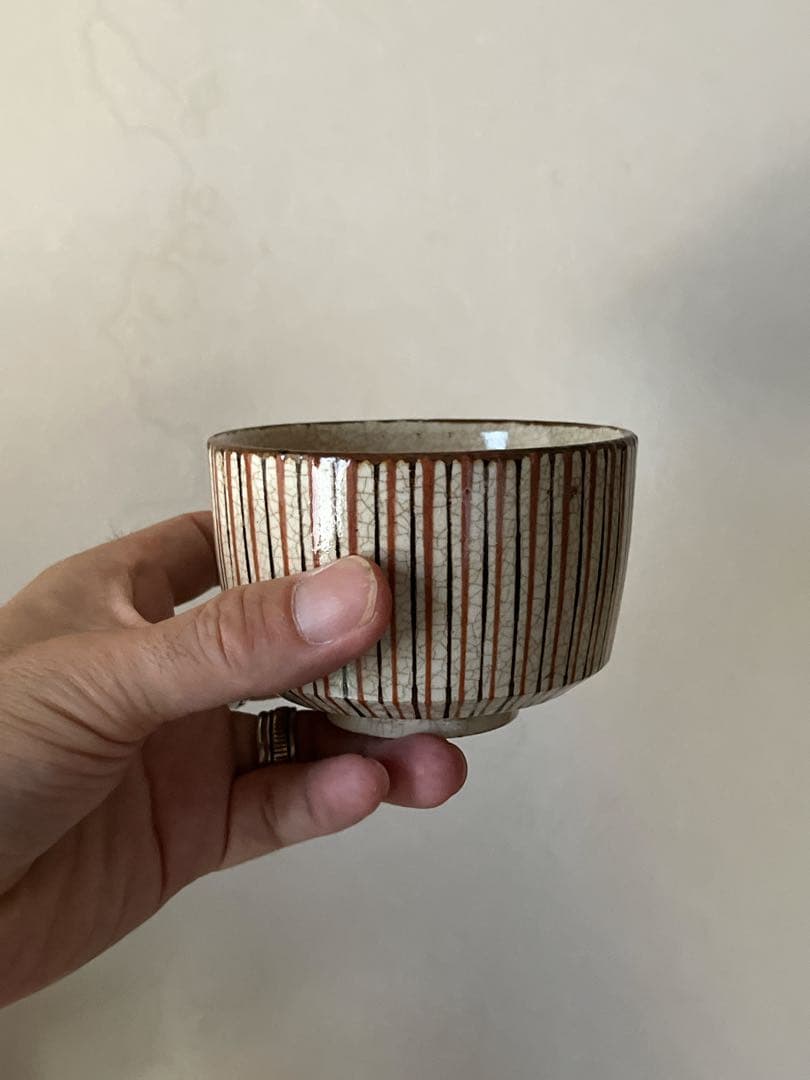 麦藁手　古瀬戸　幕末　蓋付き向付