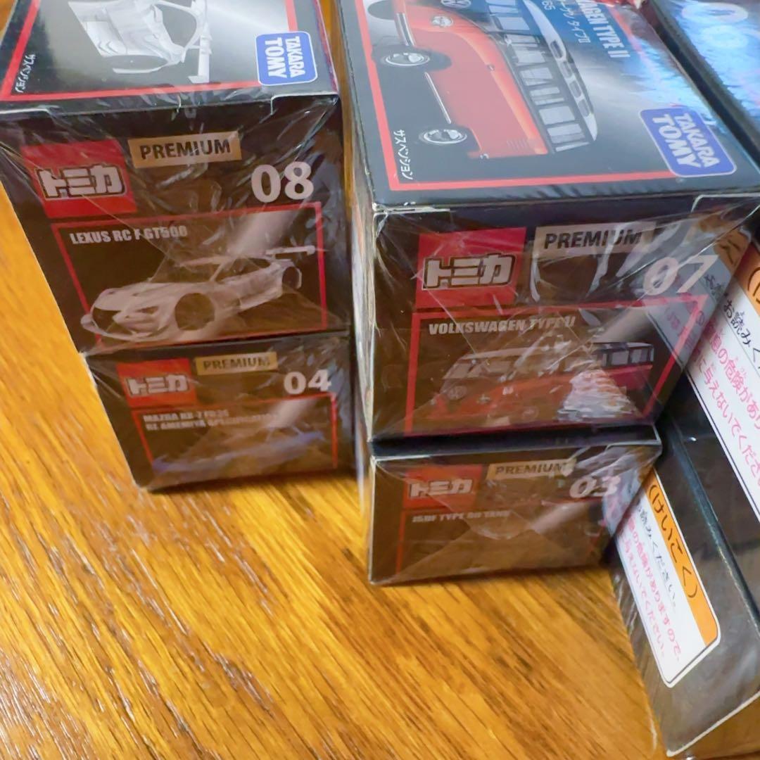 新品未開封　トミカプレミアム01〜08 ミニカーセット売り