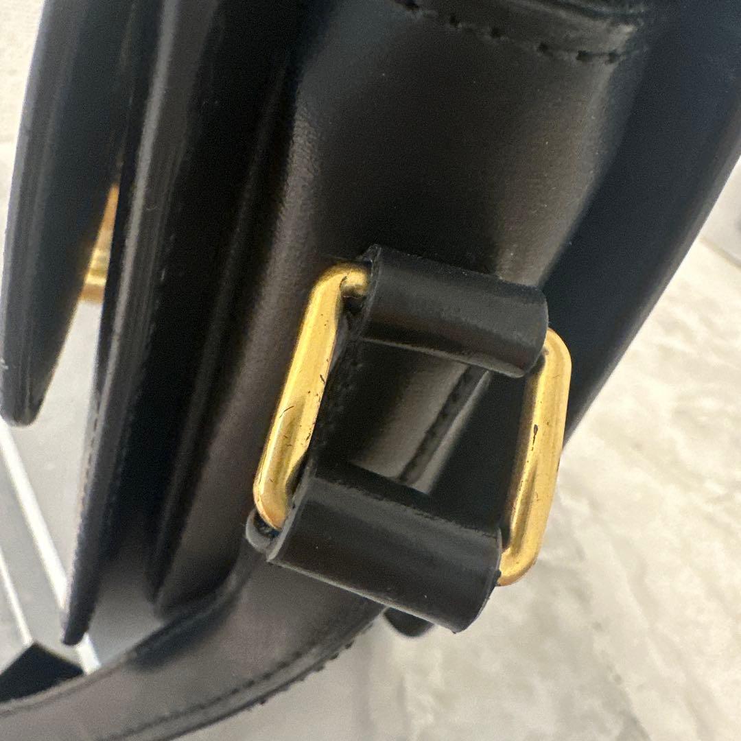 koro  CELINE ブラック ショルダーバッグ