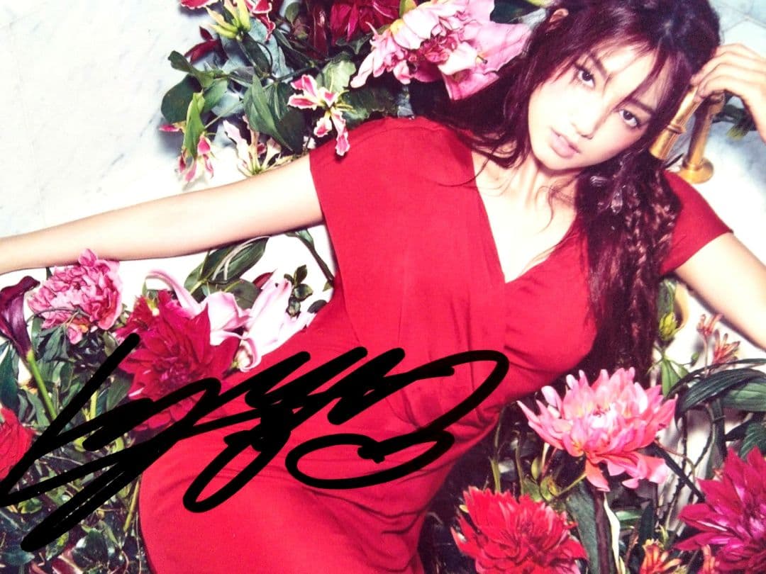 セール中…パク・シネ直筆サイン入り2Lサイズ写真…Park Shin-hye