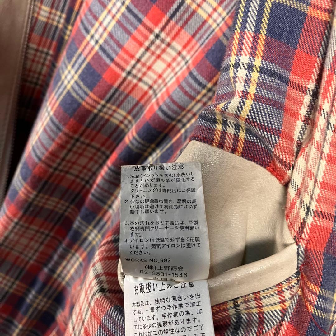 Schott ショット シングルライダース M 牛革 黒ライン 気合いの本格派！