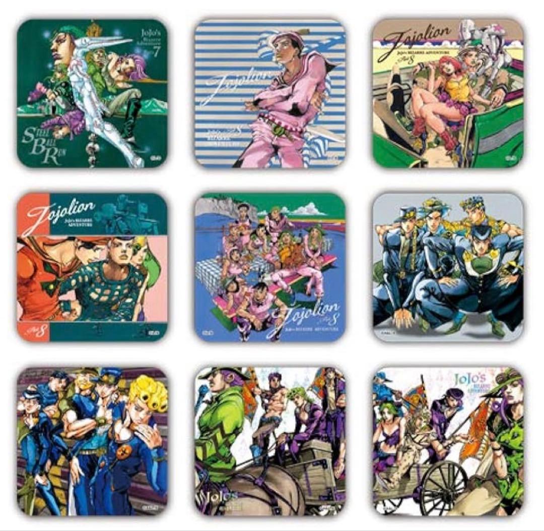『 ジョジョの奇妙な冒険』アートコースター　BOXセット　中身未開封