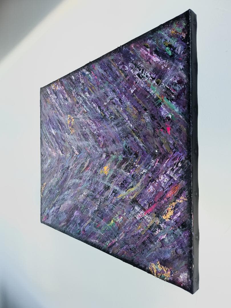 ループNo1.醒/ 抽象画 キャンバス 46×38㎝ F8 原画1点のみ モダン