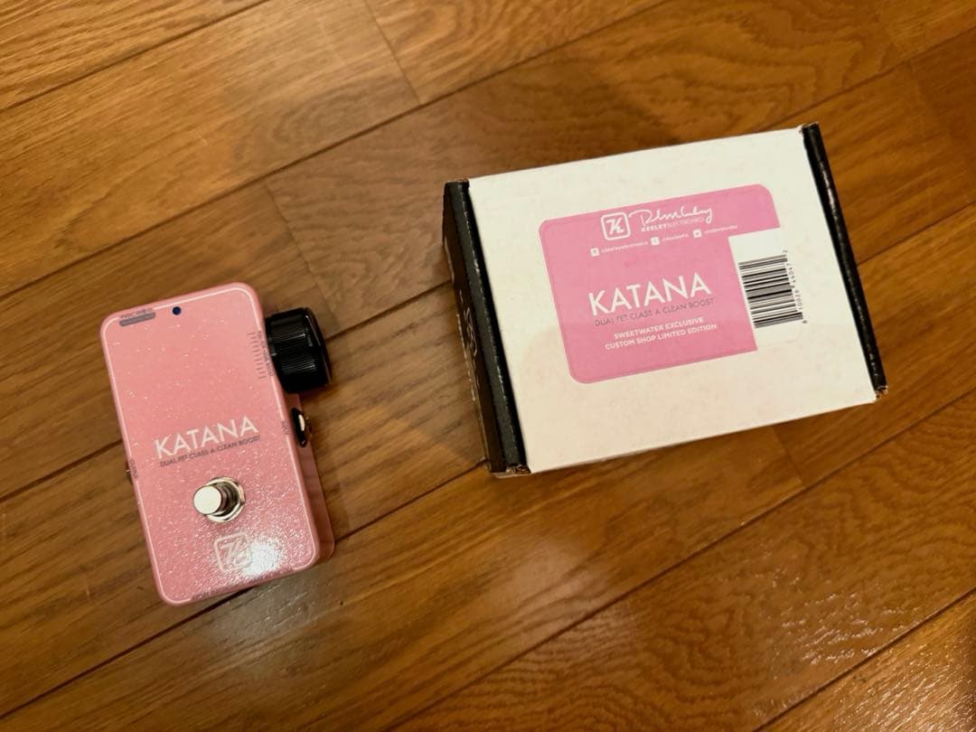 Keeley Katana boost 限定カラー