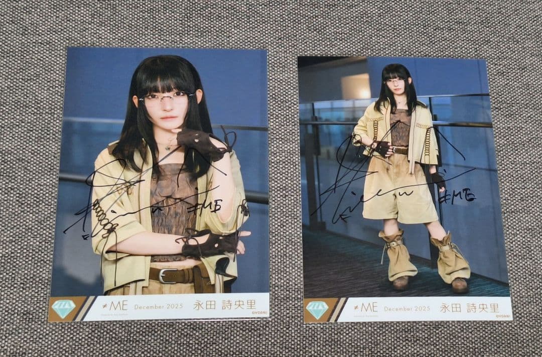 ⭐*︎様 ≠ME 永田詩央里 排他的ファイター 直筆セミコンプ