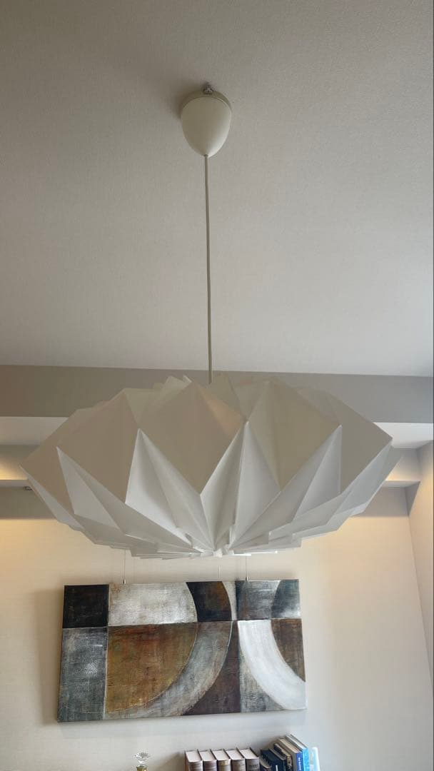 【定価5万7千円】紙作りペンダント照明