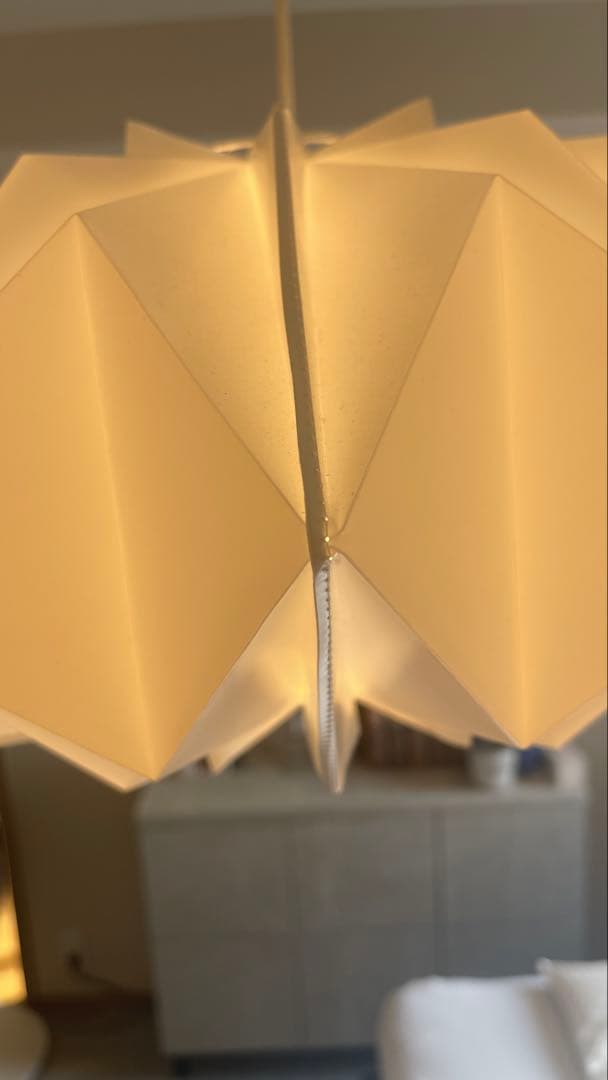 【定価5万7千円】紙作りペンダント照明