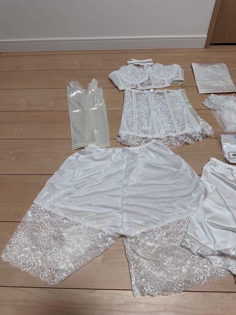 ホワイト ブライダルインナーセット