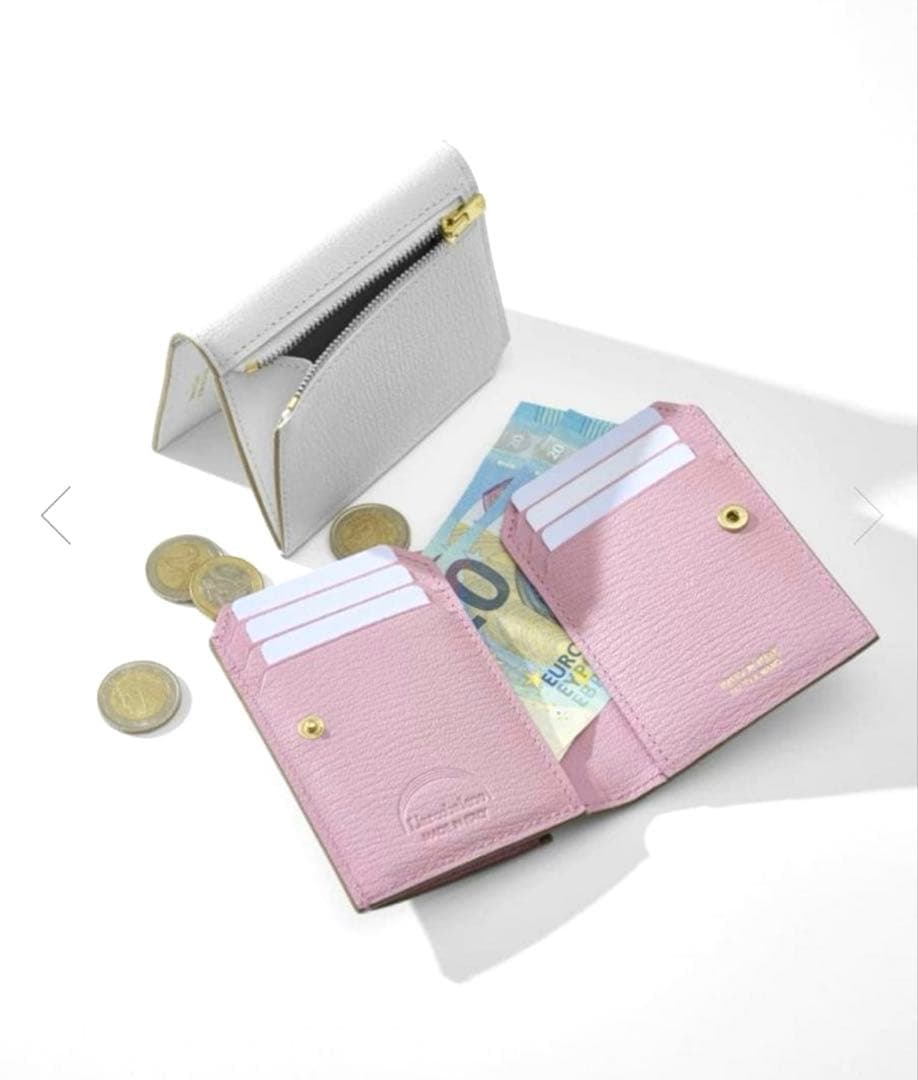 【美品】L'arcobaleno ラルコバレーノ スマートカードウォレット