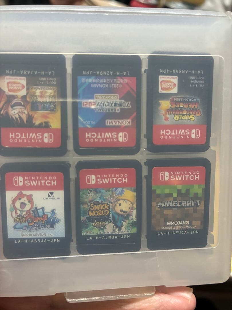 任天堂Switchスマブラマイクラ等