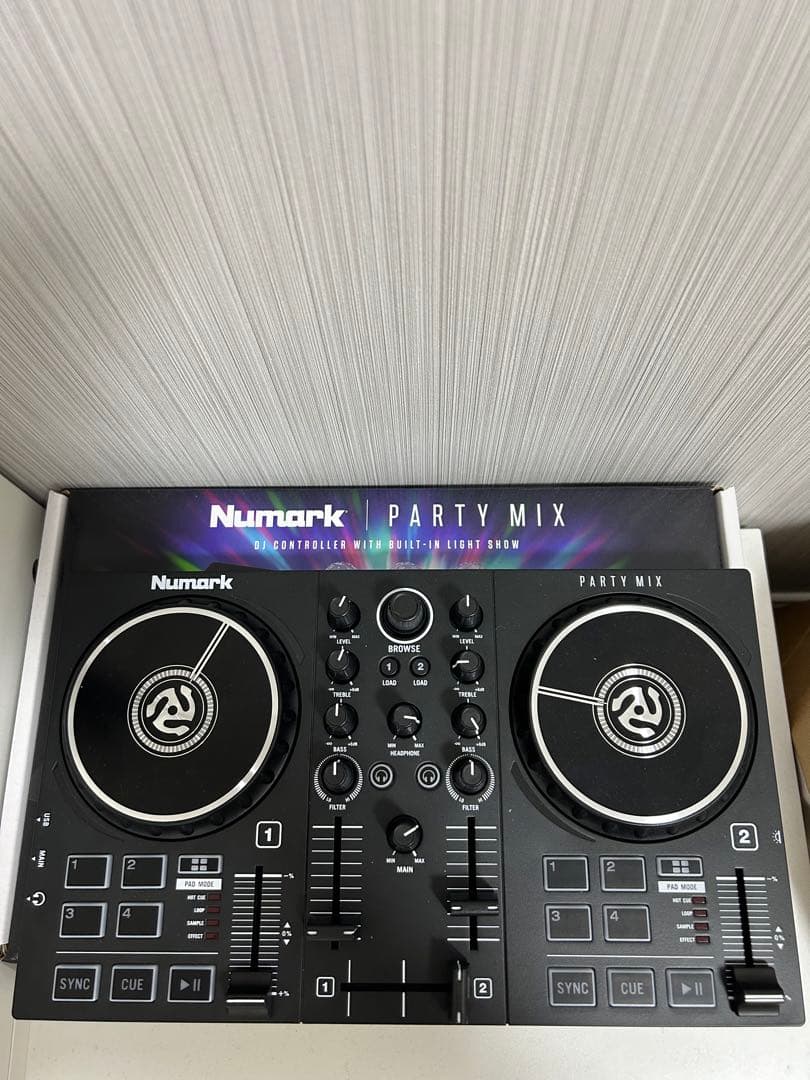 numark partymix ニュマーク DJ コントローラー