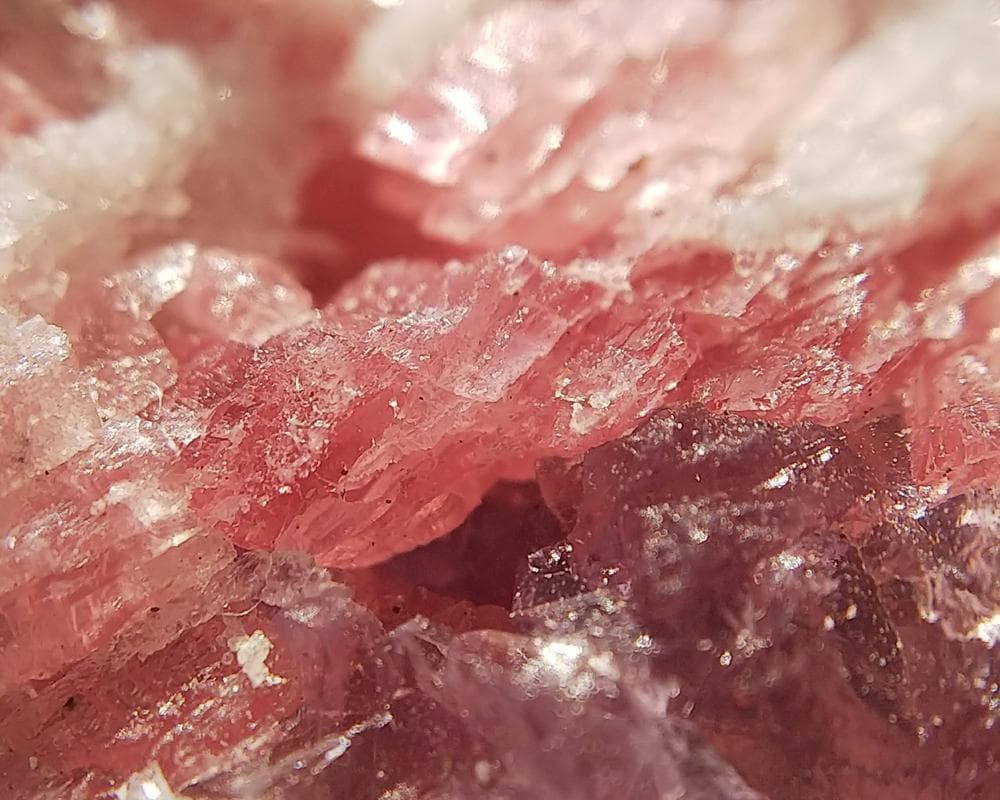 442 ロードクロサイト＆フローライト＆パイライト 標本 原石