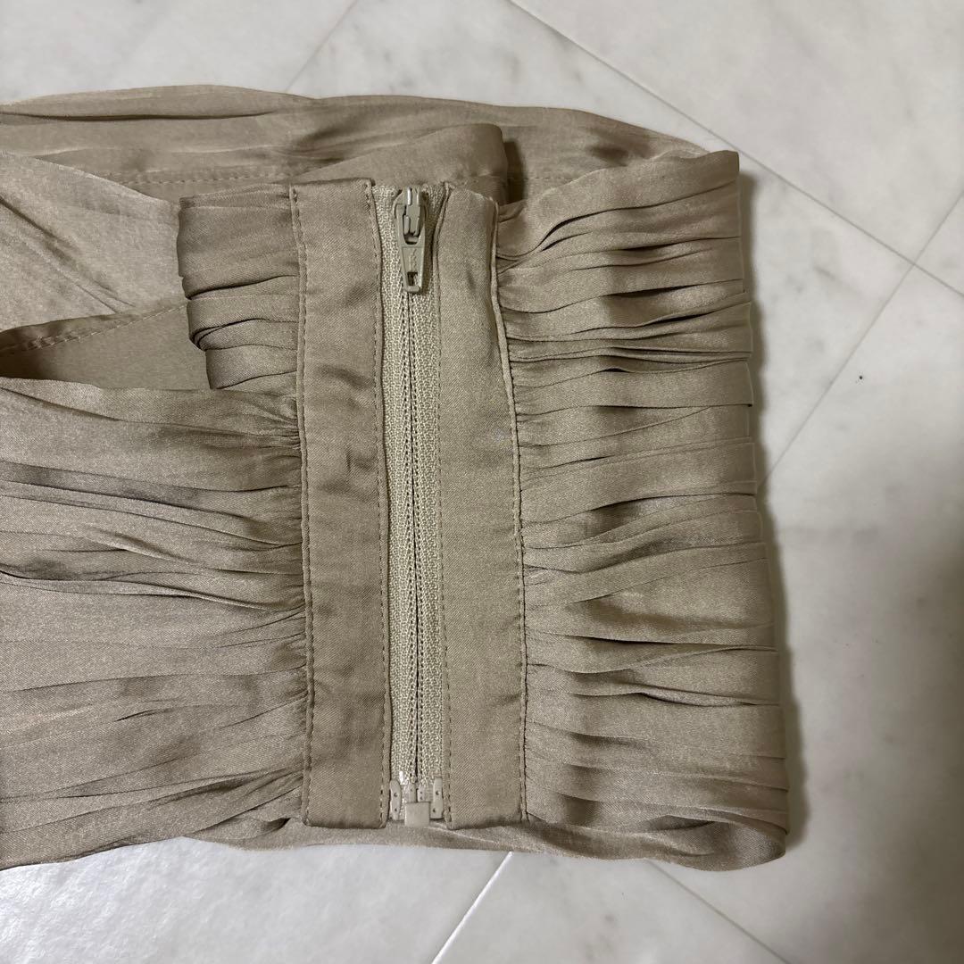 L'AUBE BLANC★新品 タグ付き Flare Pleats Dress