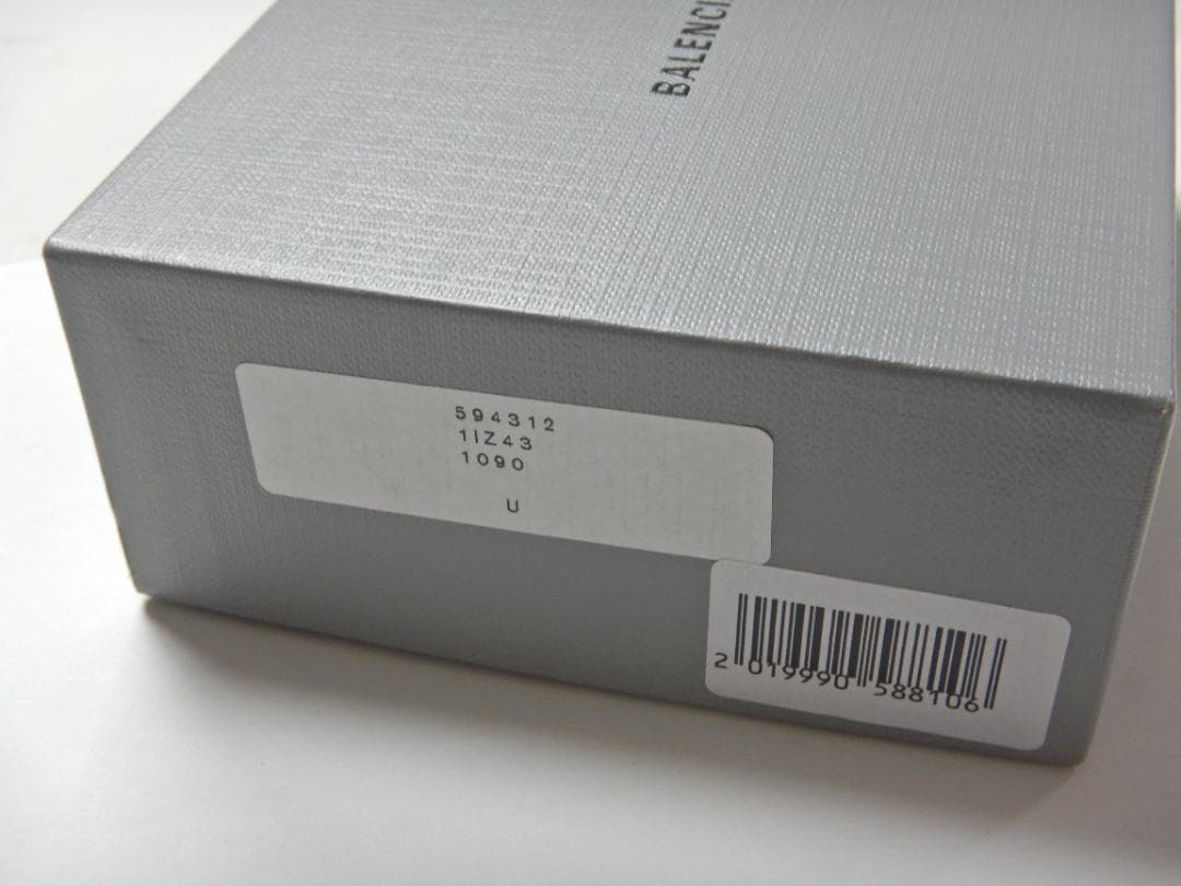 h*☻様 BALENCIAGA バレンシアガ 三つ折り財布 594312 ブラッ