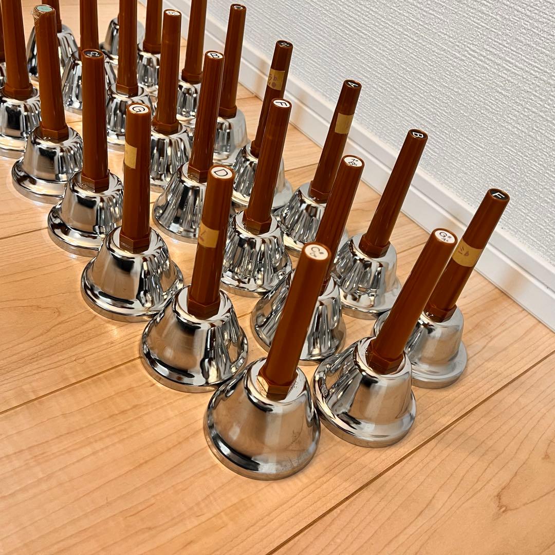 ウチダ　内田　ミュージックベル　23音　ハンドベル