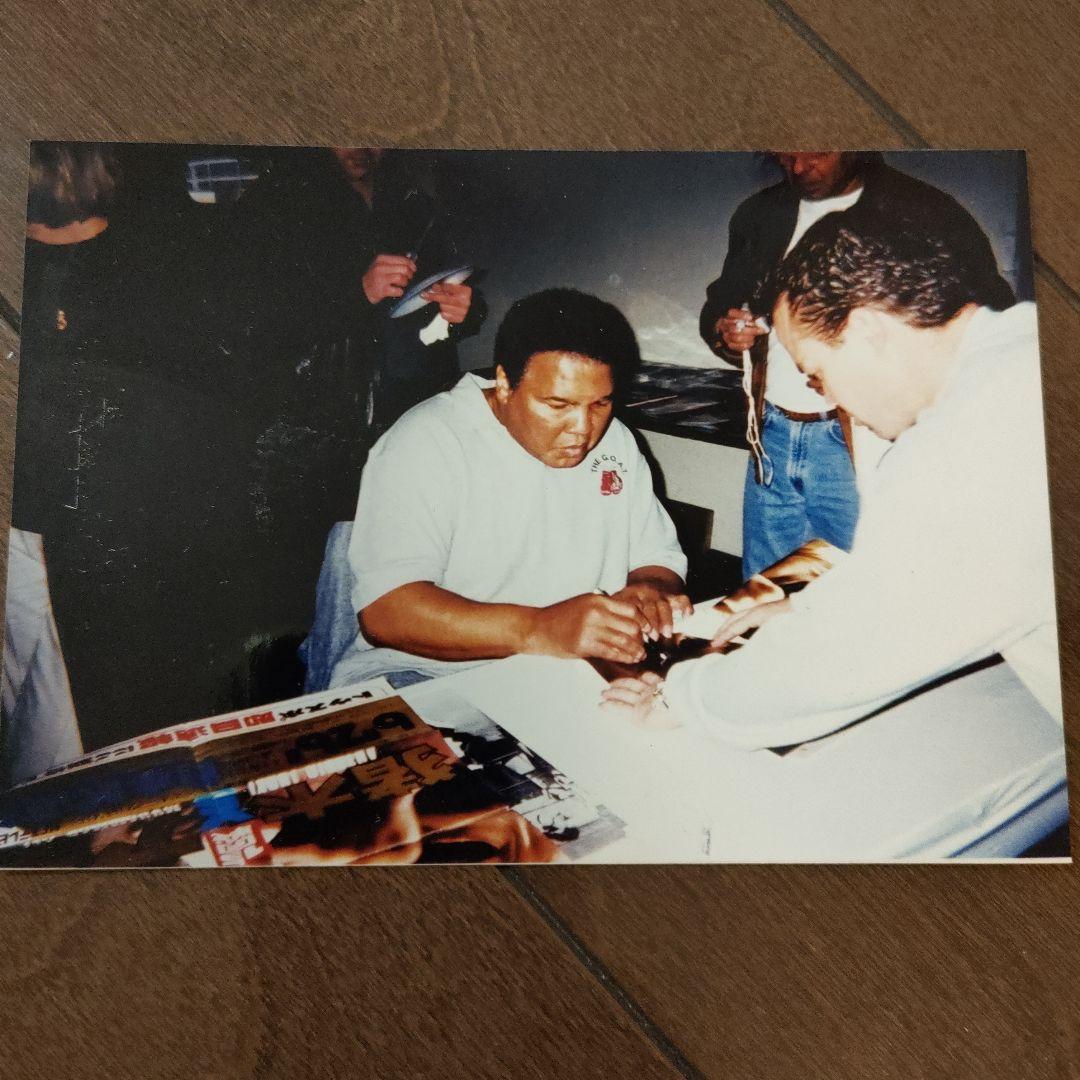 モハメド・アリ直筆サイン額入り ビートルズ 鑑定証明書