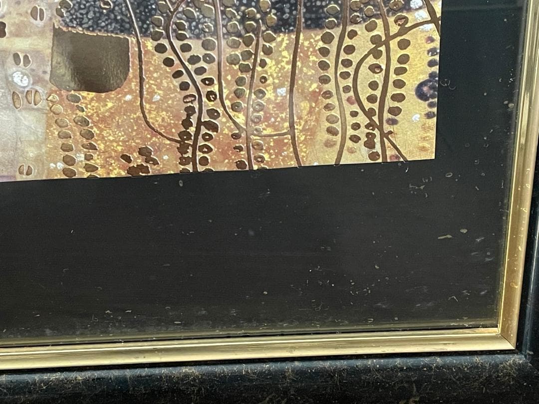 KLIMT クリムト 水蛇 大型 額装品 ポスター