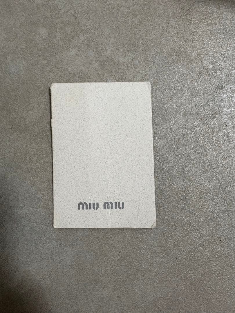 バッグ 00s miumiu archive leather shoulder bag