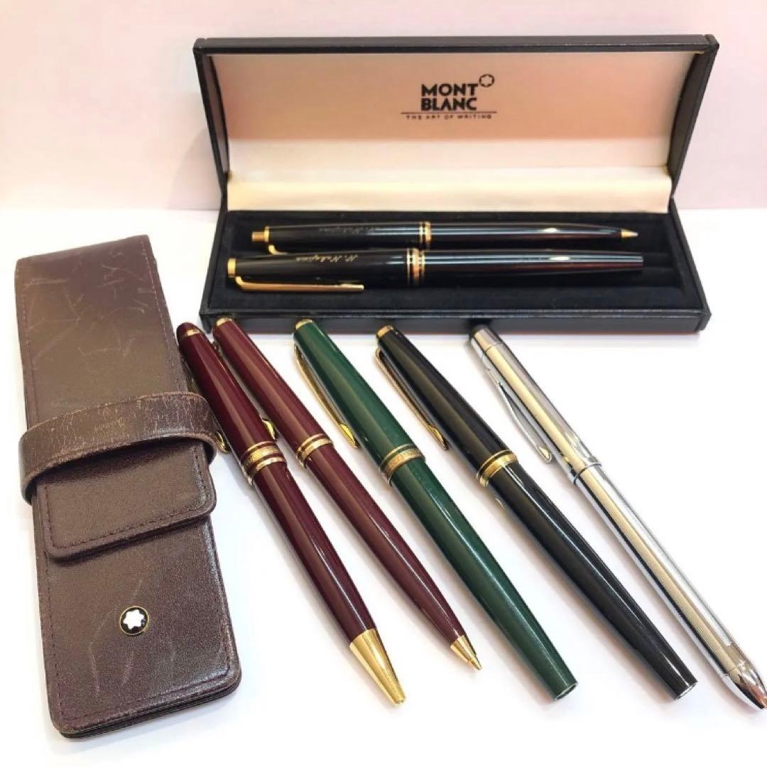 ♠︎ MONTBLANC モンブラン 万年筆 ボールペンシャーペン 6点