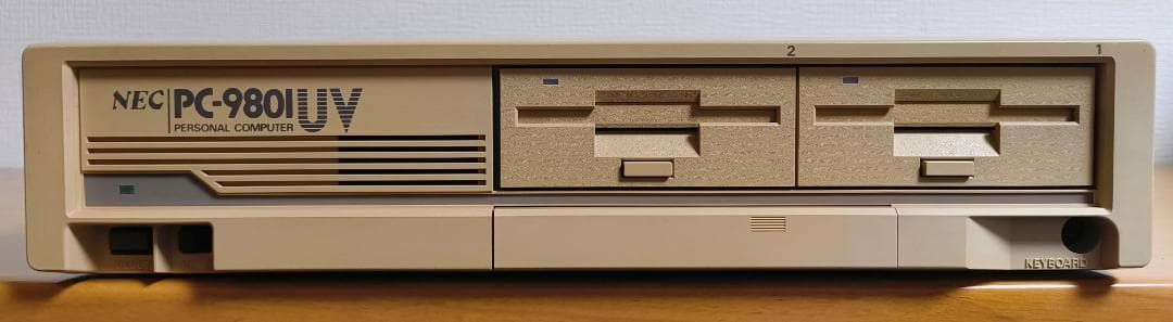 動作確認済み NEC PC-9801UV