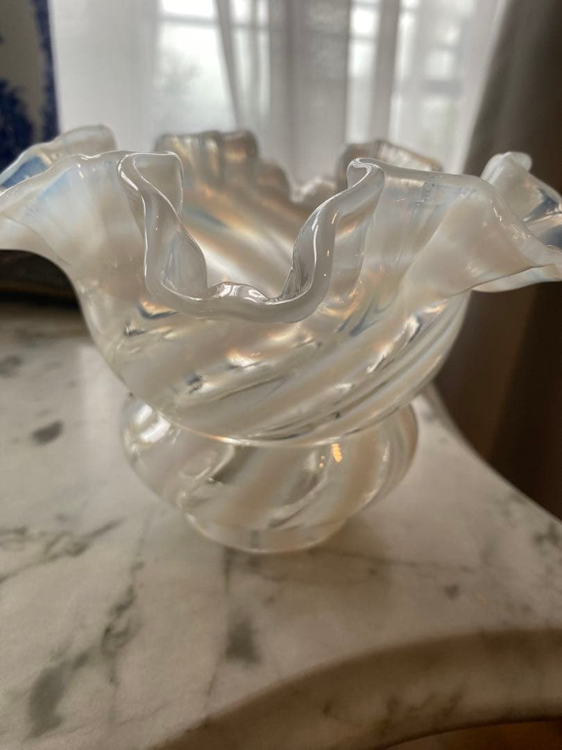 OLD FENTON フェントン　オパールセント　ガラスシェード　ペンダント