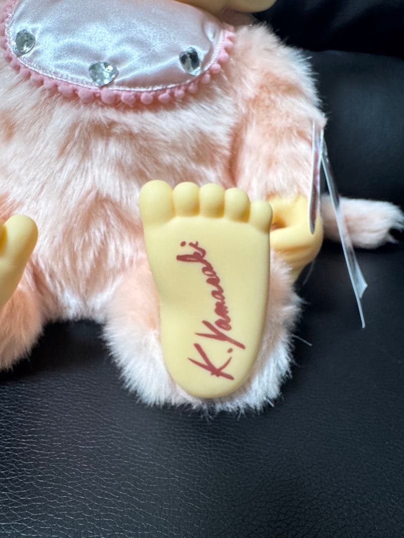 モンチッチぬいぐるみLサイズ女の子ピンクK.yamasaki Limited