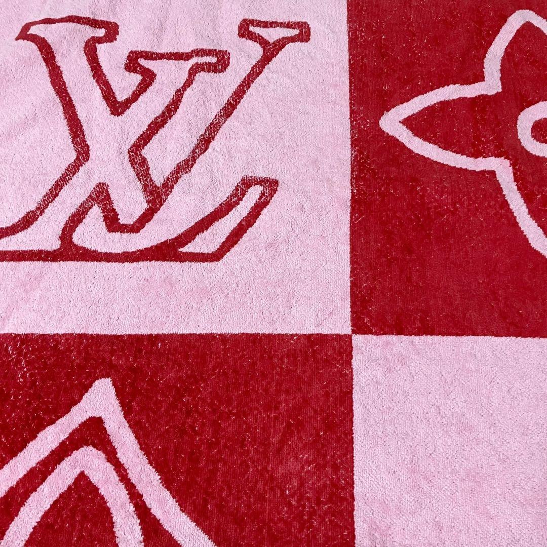 ⭐️良品⭐️ ルイヴィトン 大判 ビーチタオル バスタオル ブランケット