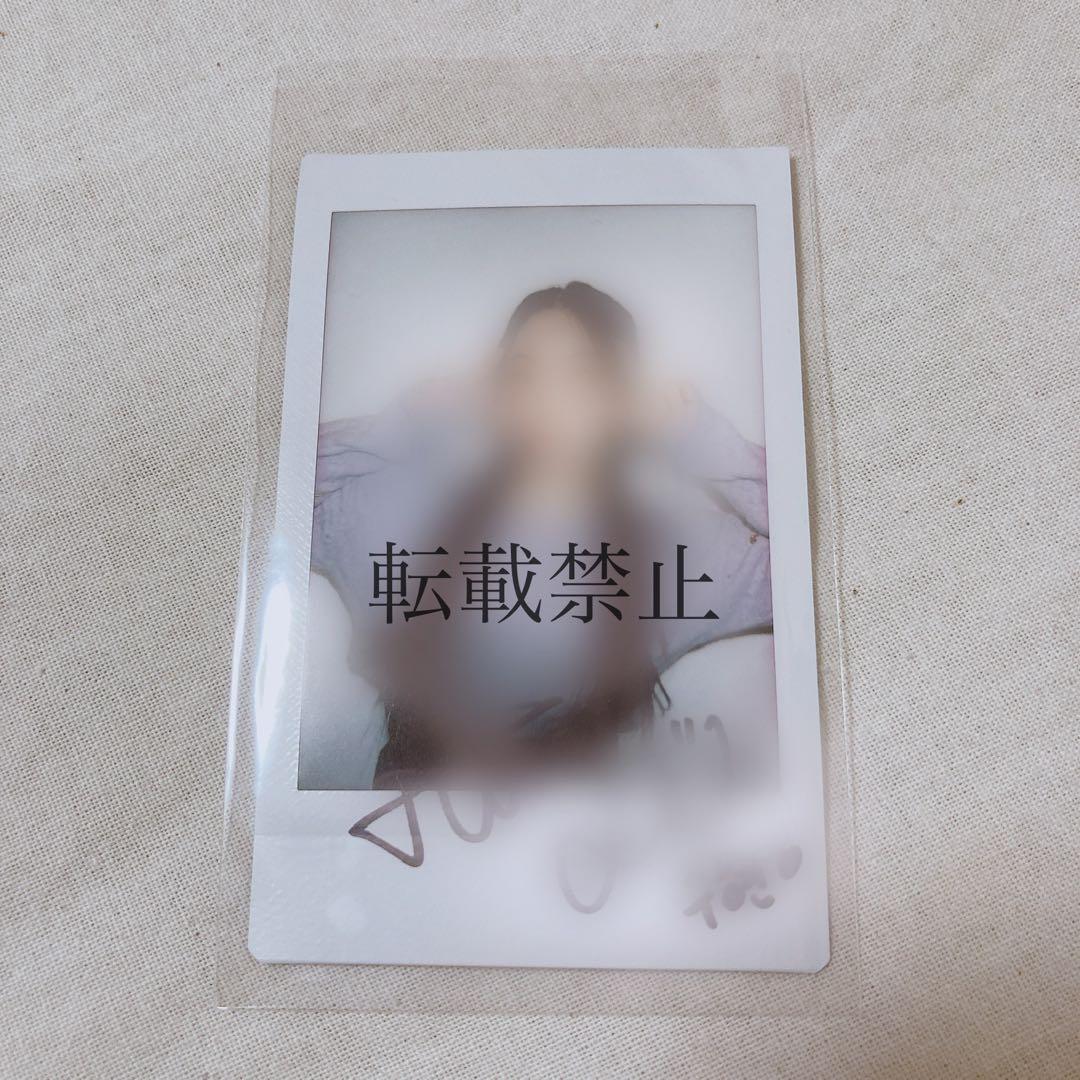 スヒョン サイン入りポラ