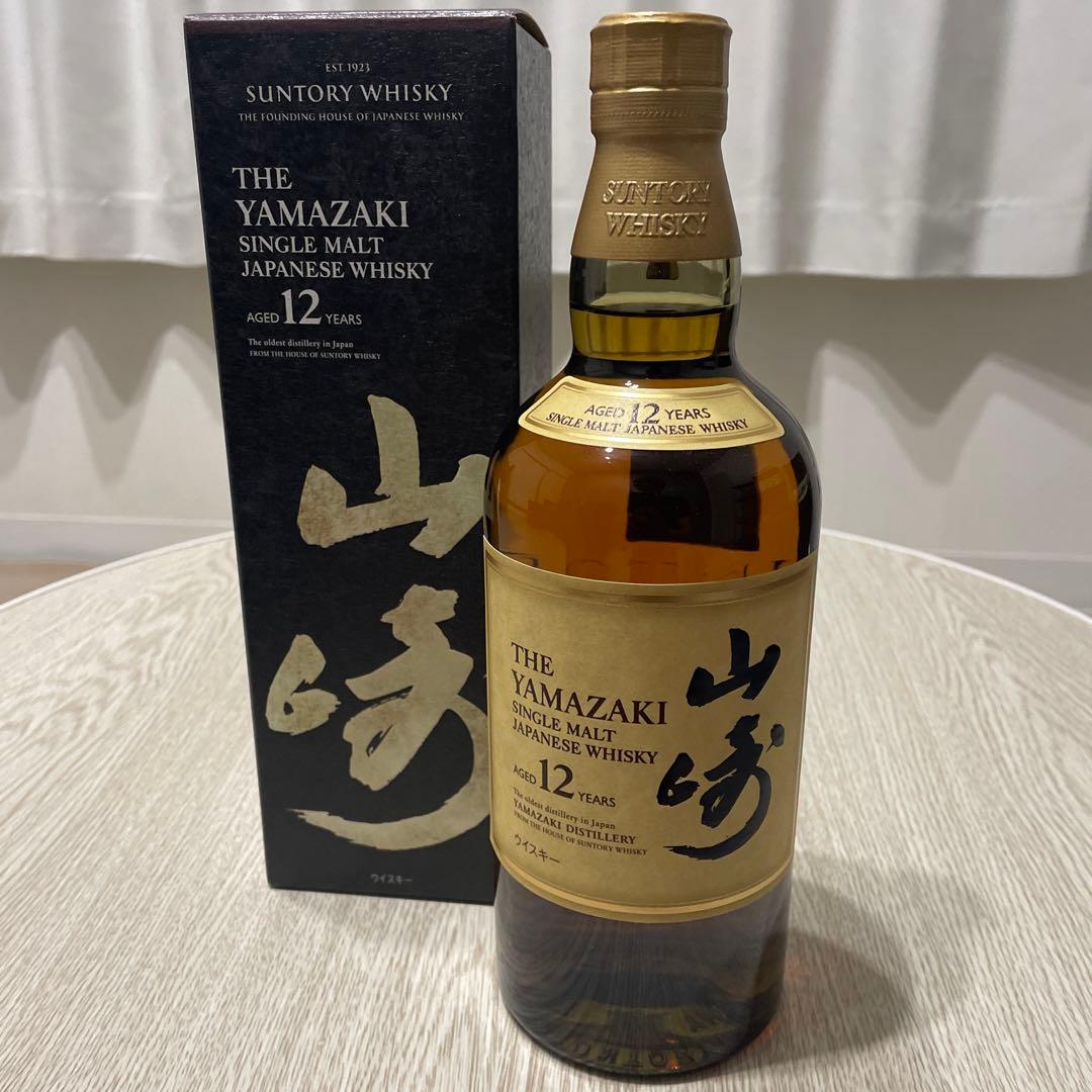 山崎 18年 & 12年 シングルモルトウイスキーセット