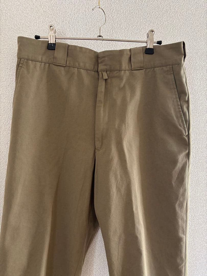 COMOLI コットンギャバウォッシュドパンツ