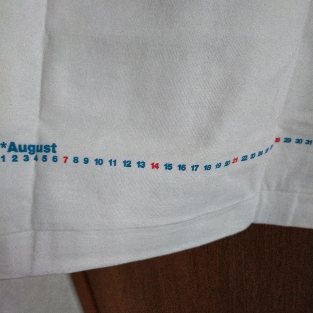 A BATHING APE 2005年８月カレンダー　Tシャツ 未使用　エイプ