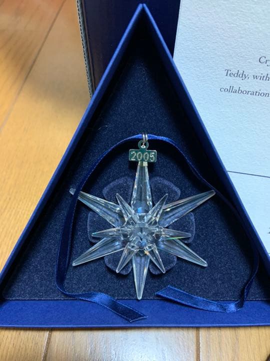 【新品・未使用】シュタイフ　スワロフスキー　クリスタルベア 2005