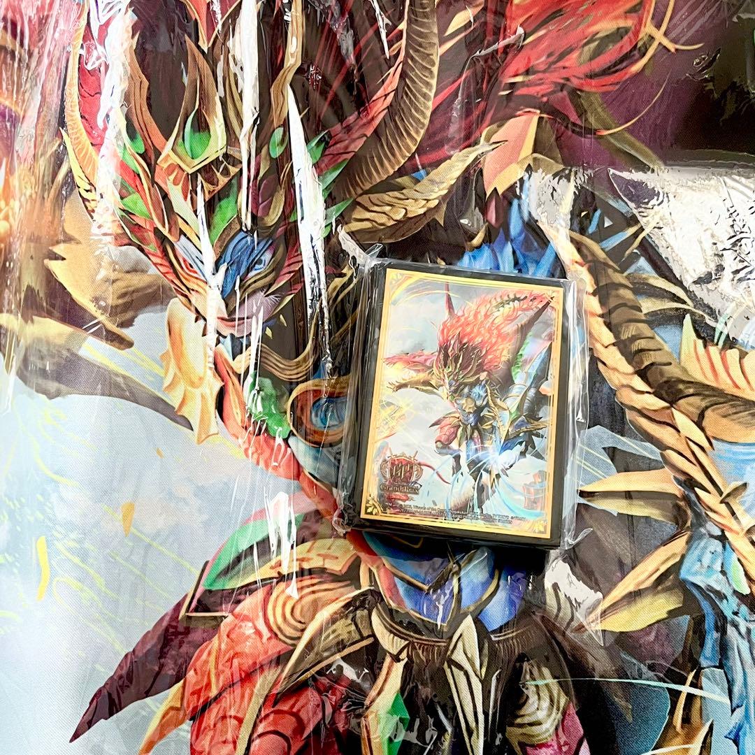 DMGP2023 爆炎龍覇モルトSAGA スリーブ　プレイマット　2点　デュエマ