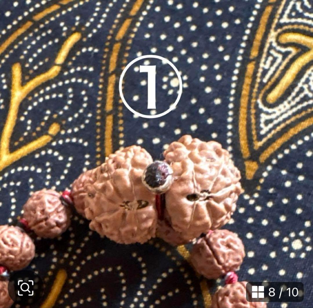 コッコブライド　ルドラクシャシナールブレスレット