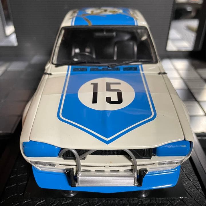 新品未展示品　京商 1/18スカイライン 2000GT-R高橋国光 直筆サイン入