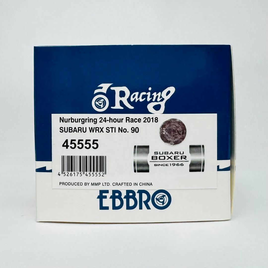 【未開封現状品】　エブロ　EBBRO　WRX STI　No.90　2018
