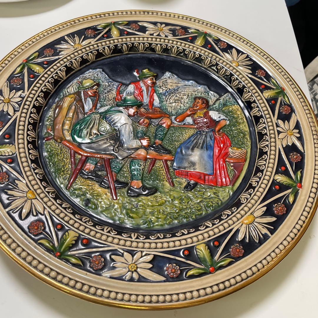 ヨーロッパ風 飾り皿／装飾プレート