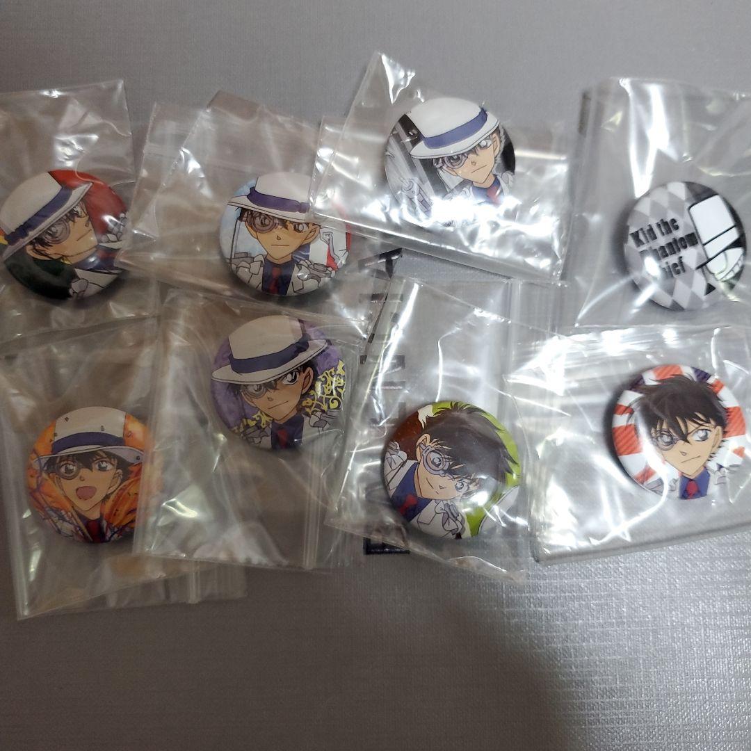 名探偵コナン　怪盗キッド　キャラバッジコレクション　特典カード　ミニ缶バッジ