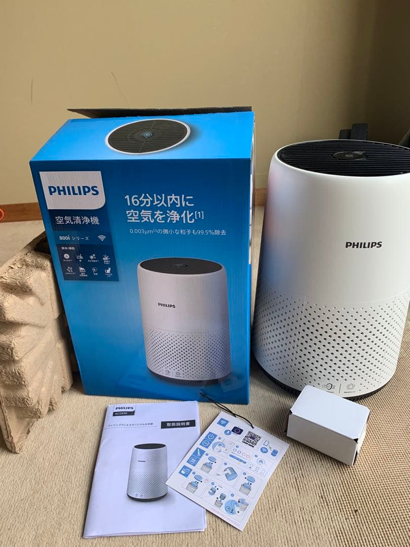 PHILIPS 空気清浄機 800iシリー （AC0850）新品同様