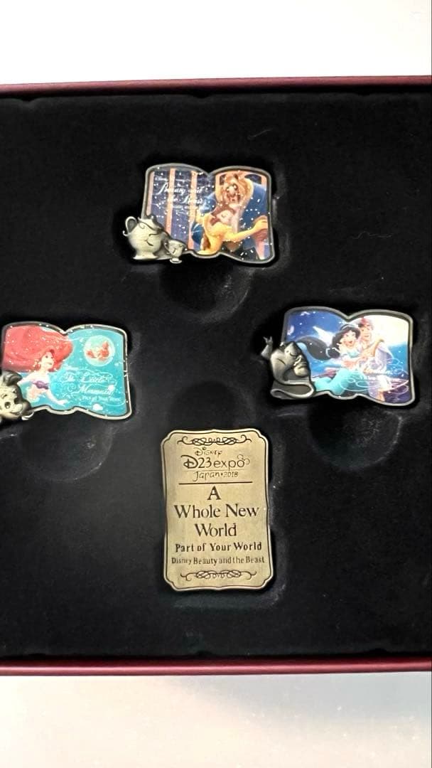 ディズニーD23expo JAPAN 2018 ピンバッチ