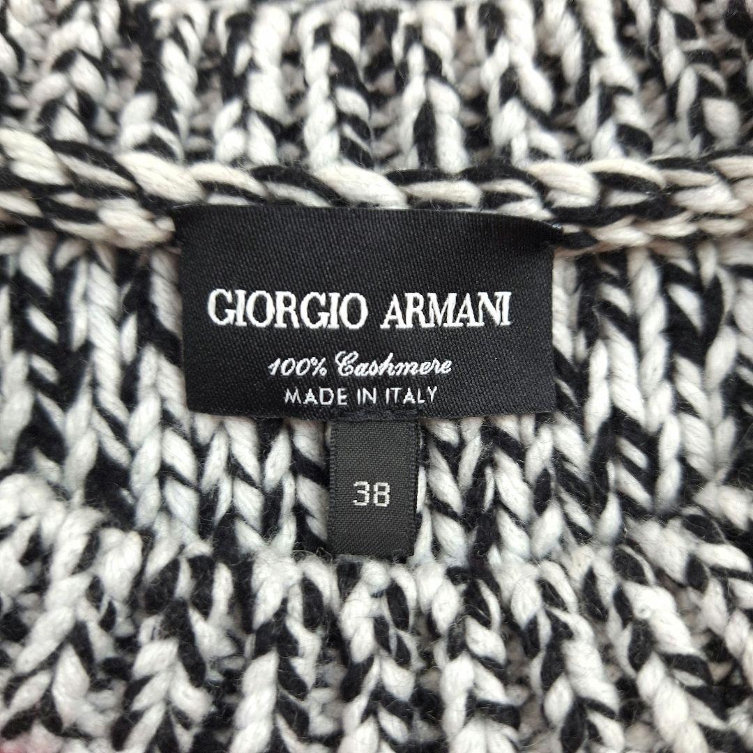 現行タグ✨GIORGIO ARMANI　カシミヤ100 ニットベスト　38