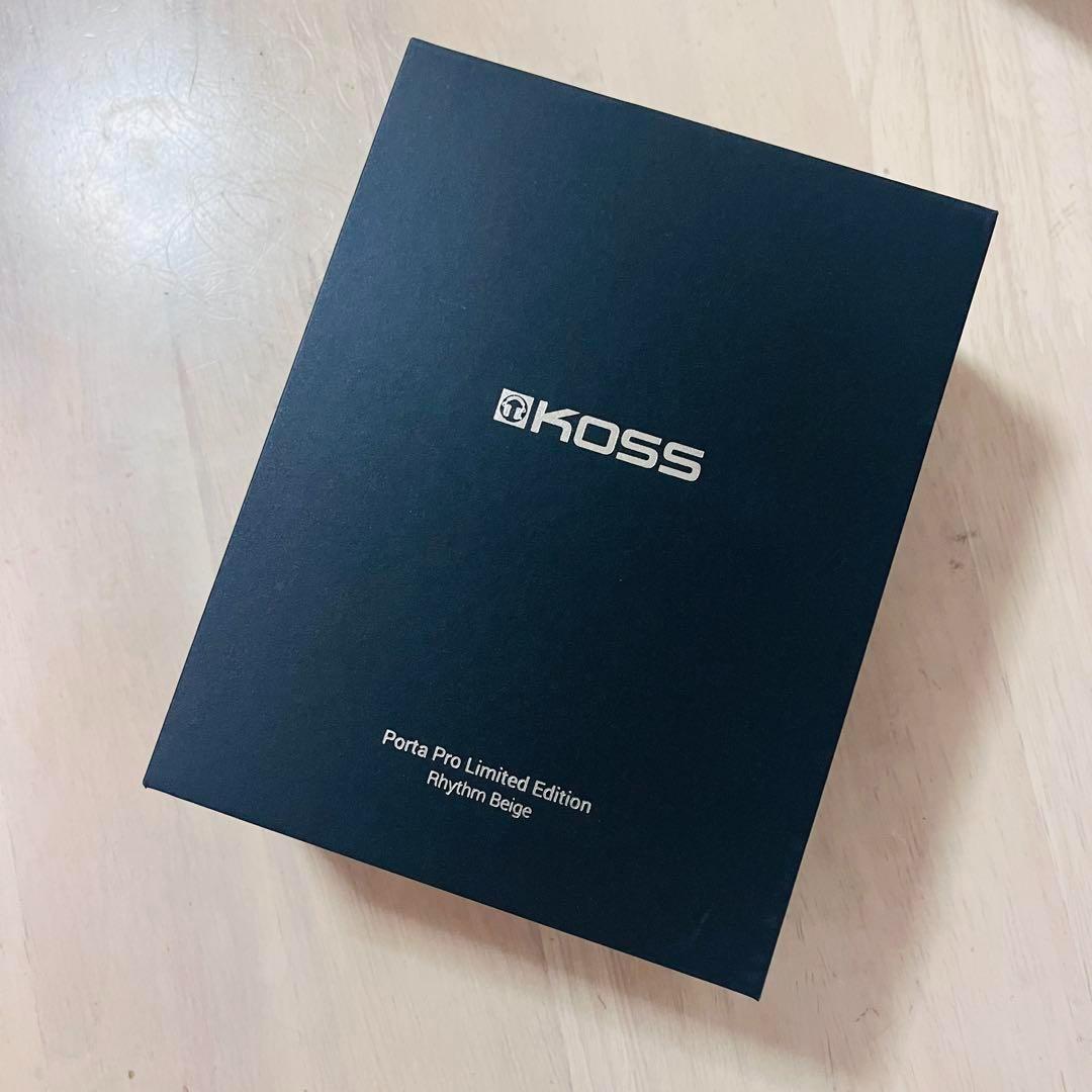 限定版オンイヤーヘッドホン　Koss Porta Pro　リズムベージュ　有線