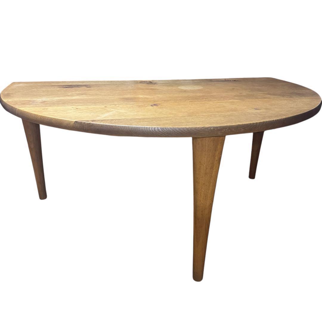 HIDA 飛騨産業　森のことば　ダイニングテーブル　半円形テーブル