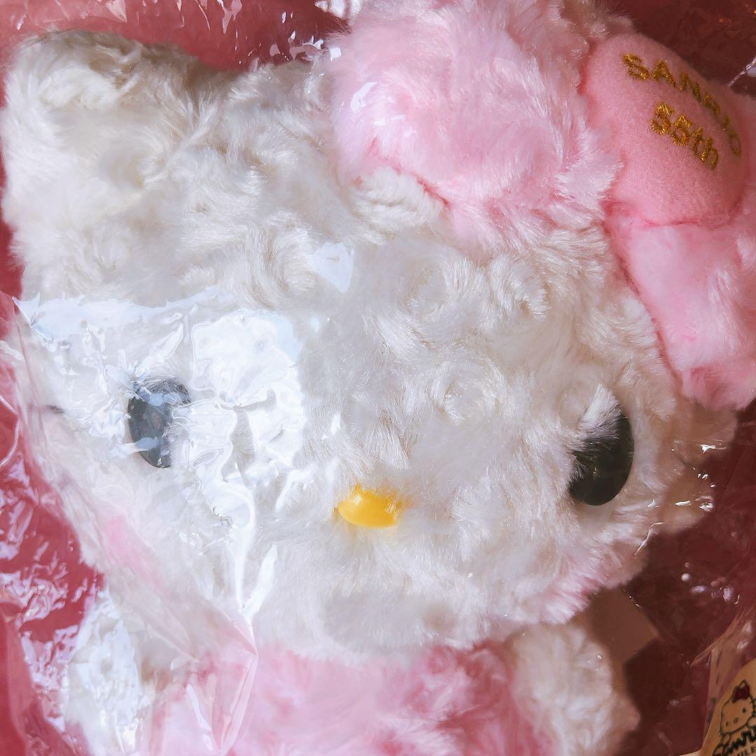 希少レア　ハローキティ　55周年　ぬいぐるみ　ローズボア サンリオ　平成レトロ