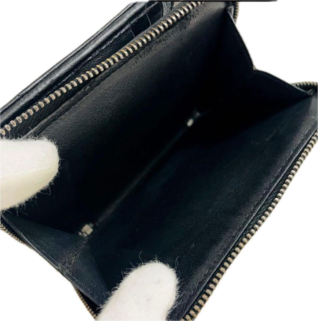 SAINT LAURENT 二つ折り財布 ブラック