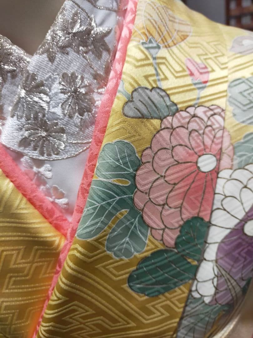 【WA-Modern】★★正絹　京友禅振袖　7点フルセット★★