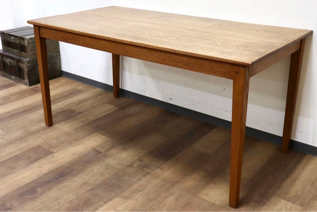 GMHH506○飛騨家具 特注 ダイニングテーブル 食卓テーブル 楢無垢材