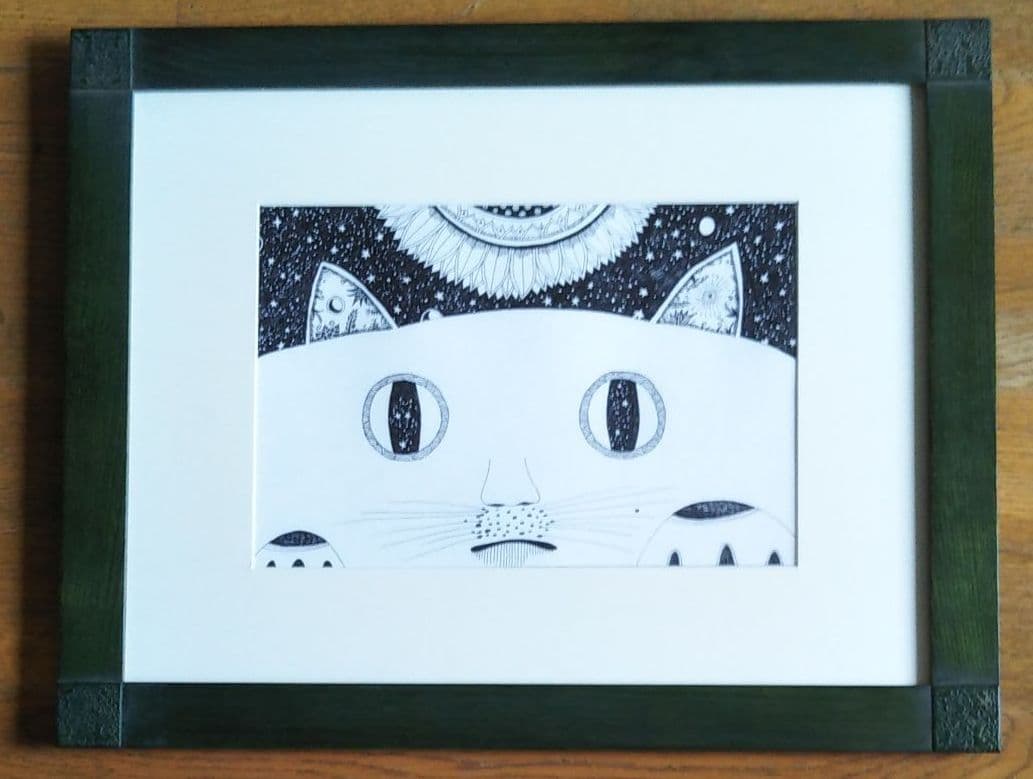 東野健一作  細密画