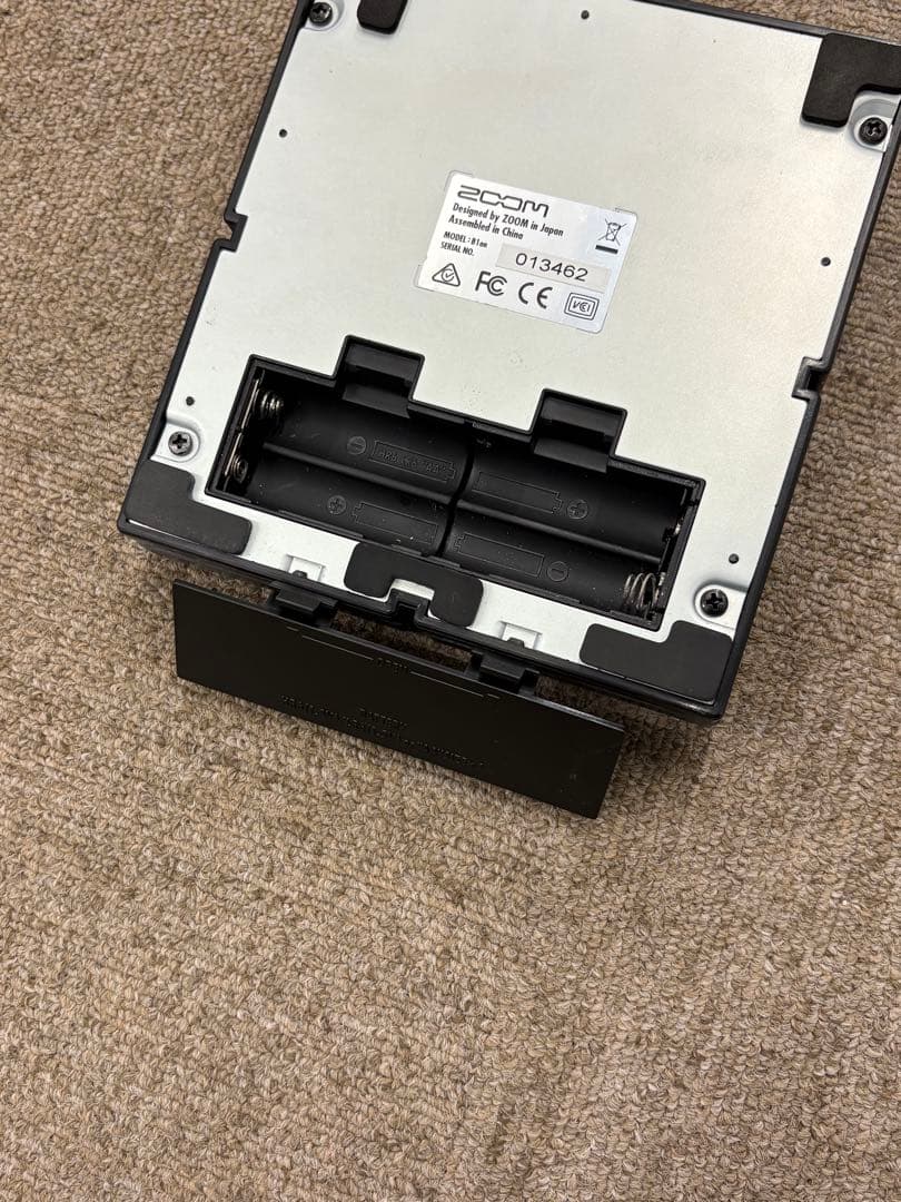 【美品】ZOOM B1on ベース用 マルチエフェクター 純正品