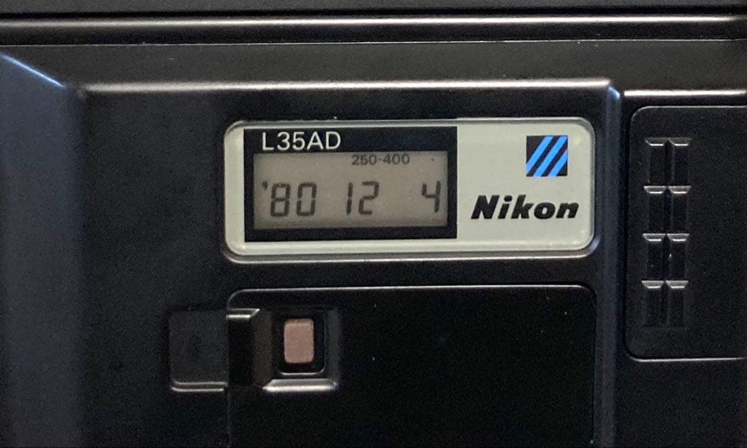 【動作品 外観美品】Nikon L35AD ピカイチ 動作確認済 ケース付き